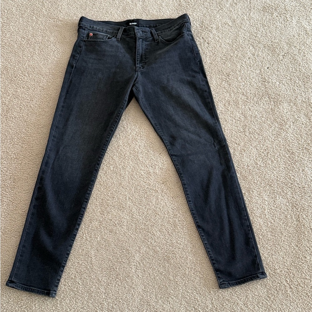 Hudson Natalie Skinny Jeans Washed Black Women’s Size 30